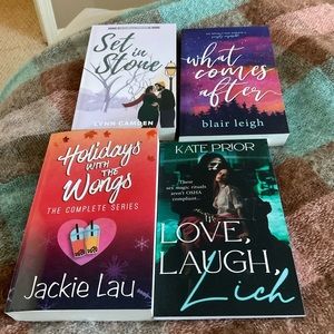 Set of 4 Romance Novels